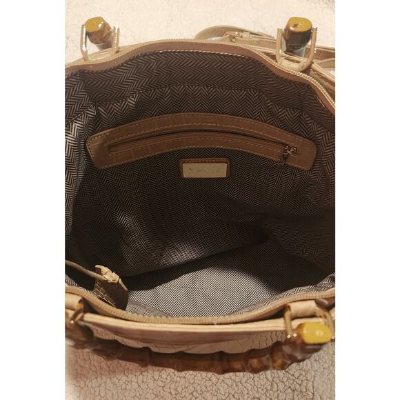 Moda Luxe Tessa Hand Bag, Tan - Picture 2 of 7